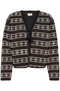 RONIA Jacket ~ Black White