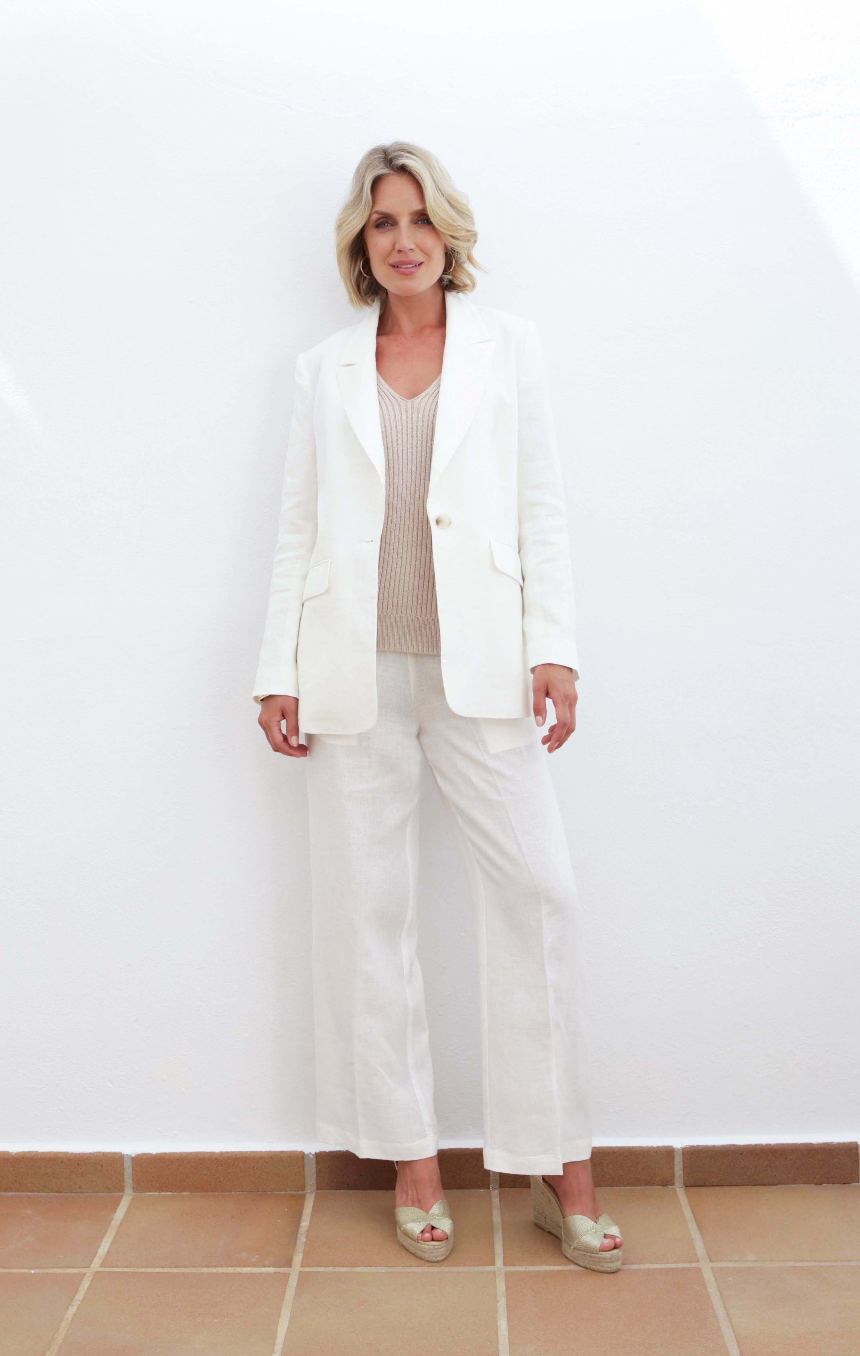 JANE Blazer ~  Cream