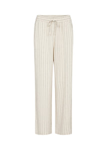 POULA Pants ~ Cream, combi stripe