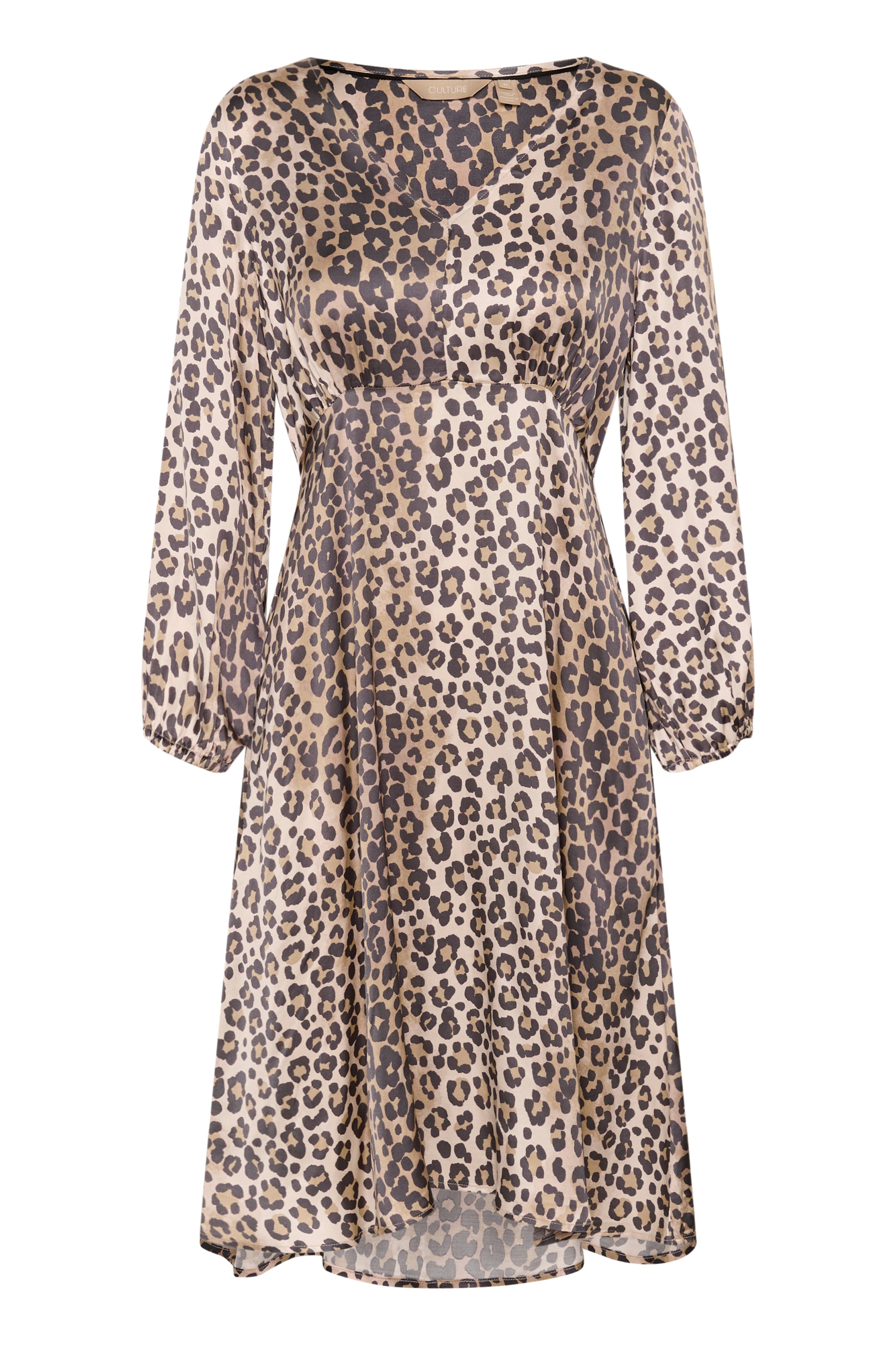 LEONA Berna Short Dress ~ Leopard Print