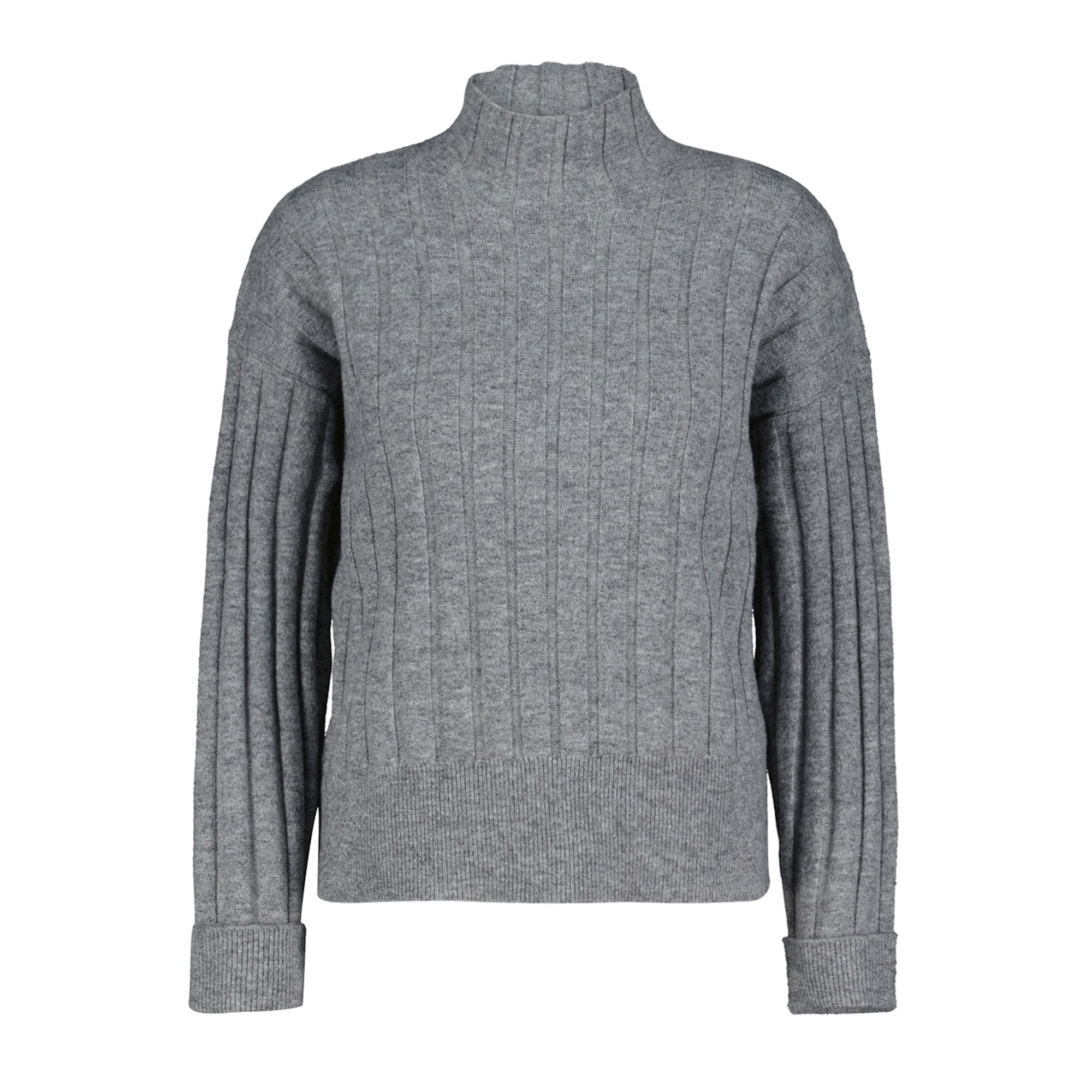 Sweet Rib Turtle Neck in Camel, Grey, Off White