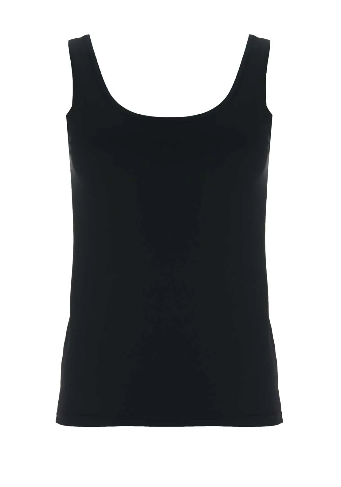PIA Thick Strap Vest Top ~ Black