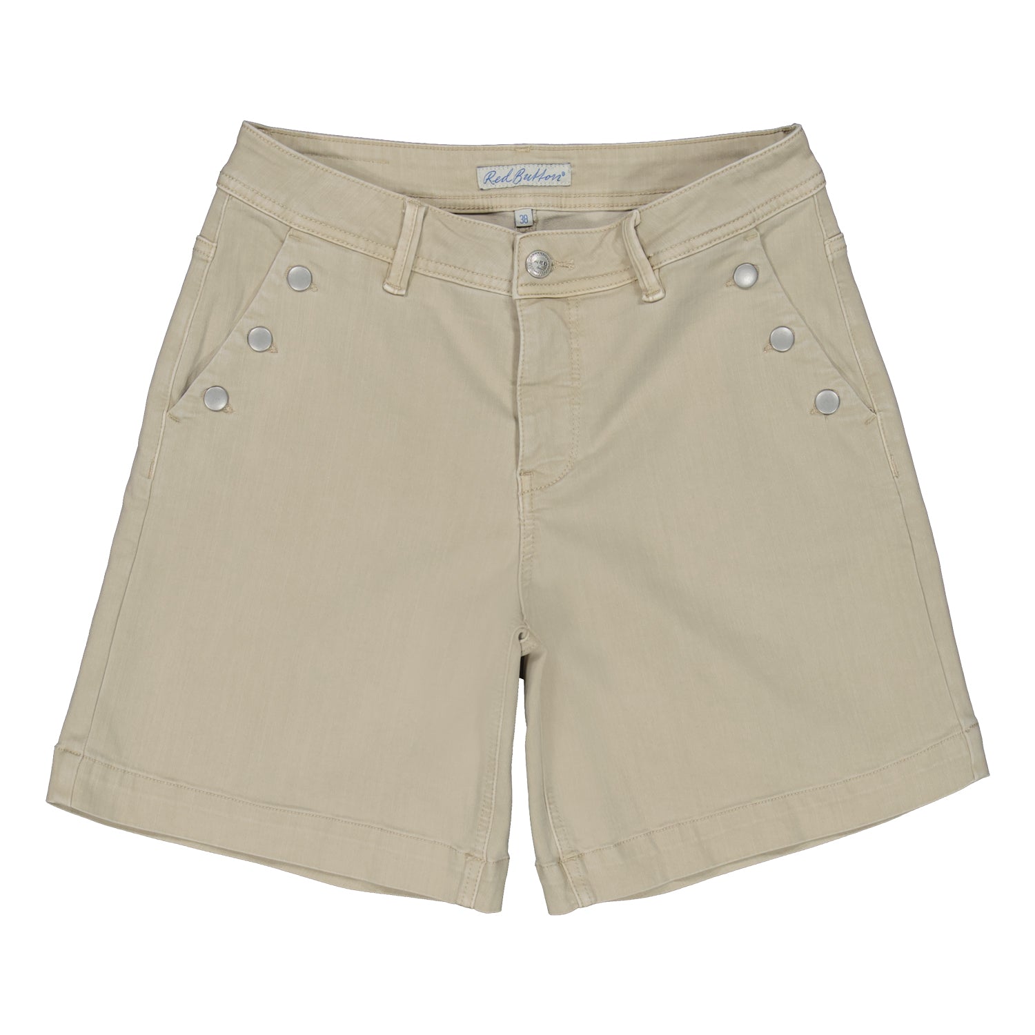 BEBE Cotton Blend Shorts in Blush or Stone