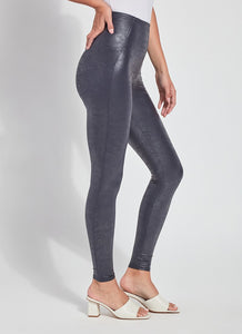 Matilda Faux Leather Leggings True Navy